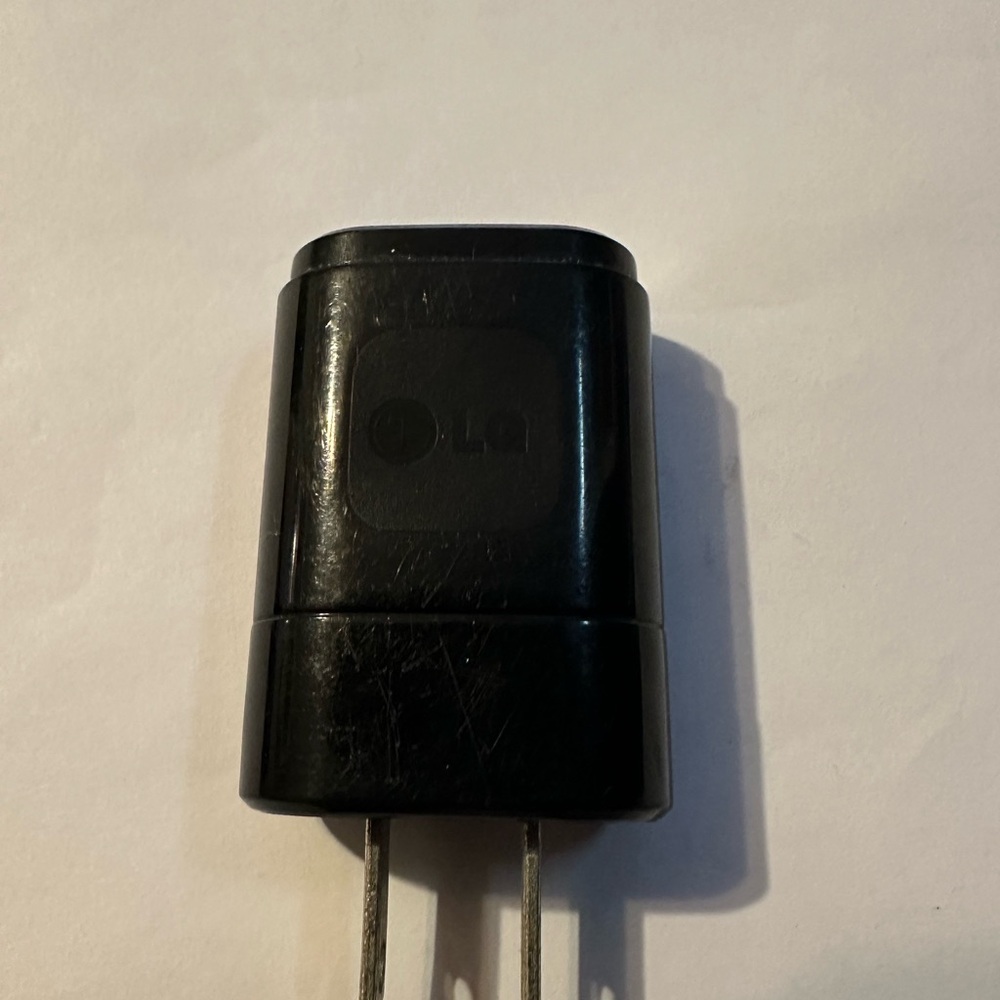 2For$15 LG Black Wall Charger Adapter ( tested & working)